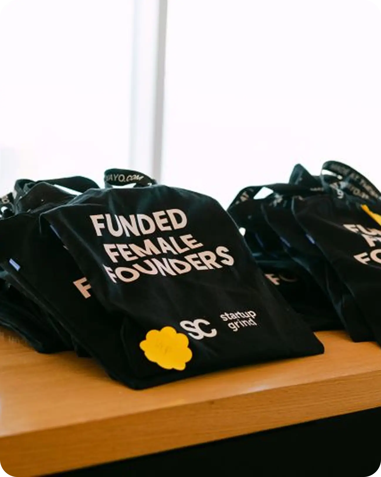 Wayo merch at events 1